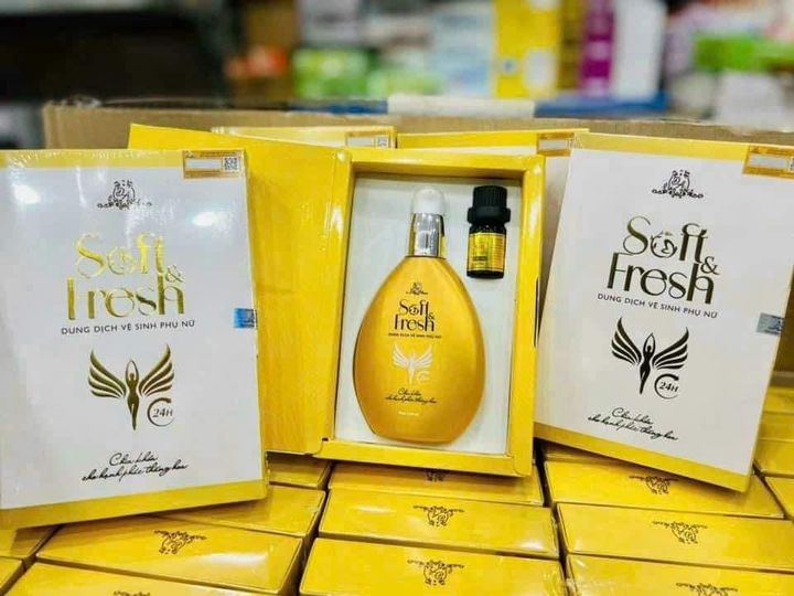 Dung Dịch Vệ Sinh Phụ Nữ Soft Fresh Mỹ Phẩm Đông Anh Collagen X3