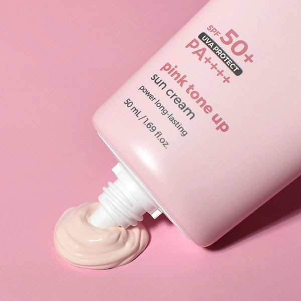 kem Chống Nắng PrettySkin Pink Tone Up Nâng Tone Trắng Hồng 50ml