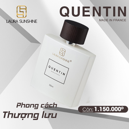 Nước hoa Nam Quentin Laura Paris No5 100m