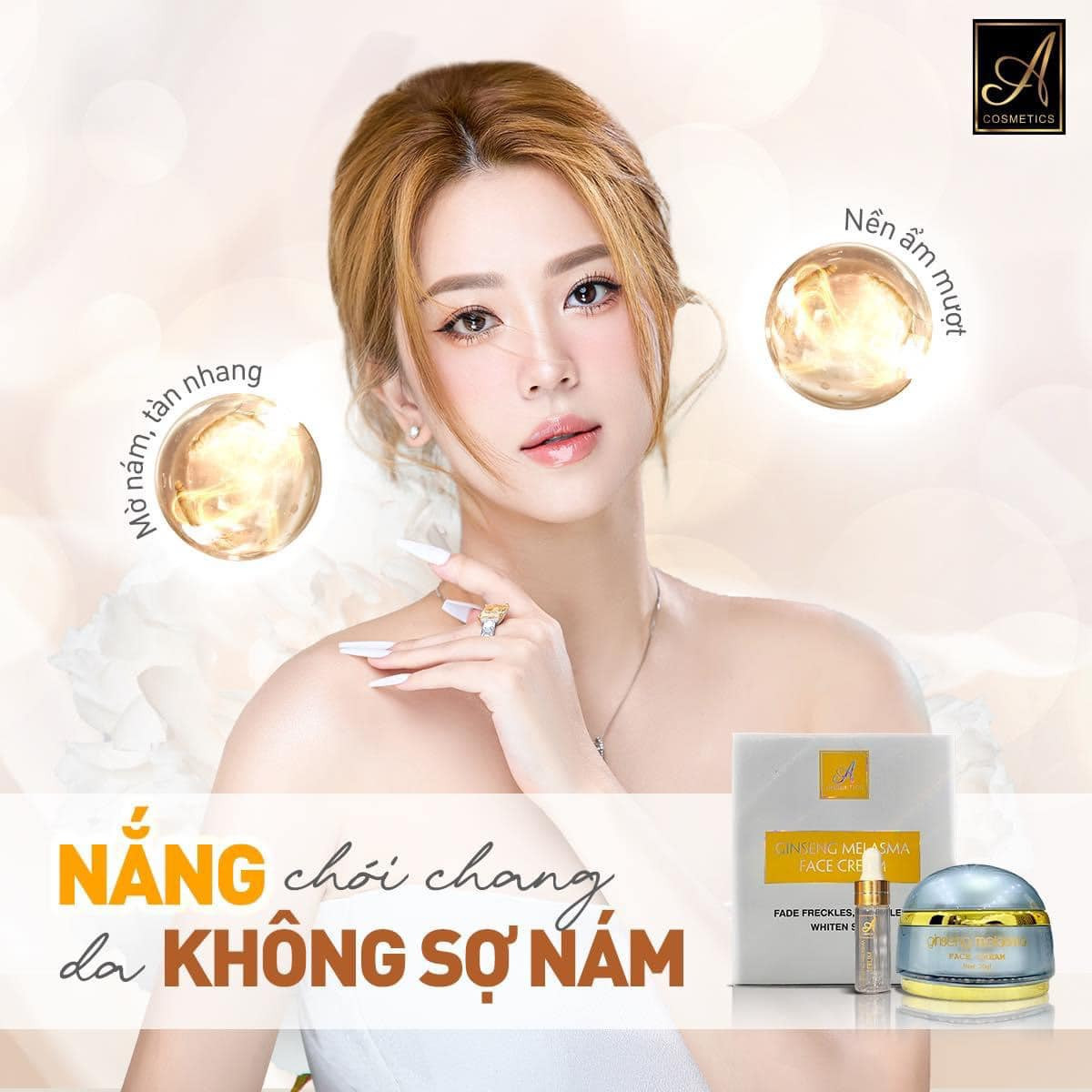 Da nám thì điều trị nám liền giúp e Chị nào da đang có nám, tàn nhang, đồi mồi