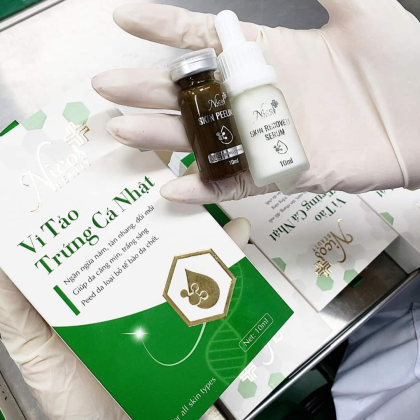 Peel da vi tảo trứng cá Nhật Nicos Beauty Thanh Nhi giúp ngăn ngừa nám