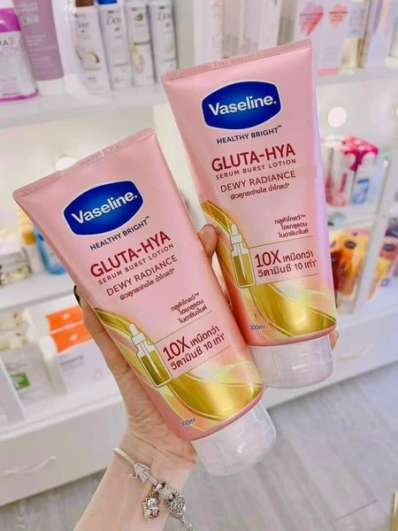 Sữa Dưỡng Thể Vaseline 10X Màu Hồng