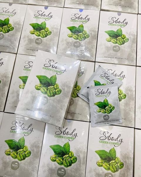 Nấm Giảm Cân Sbody Green Coffee Dạng Bột giảm  cân hiệu quả