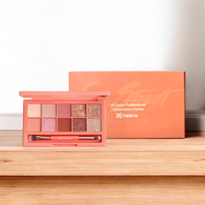 Bảng Phấn Mắt 10 Ô Habaria Pro 10 Color Eyeshadow Palette