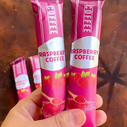 Cà phê giảm cân môi xôi Raspberry Coffee làm đẹp da tăng cường sức đề kháng và ngăn ngừa bệnh