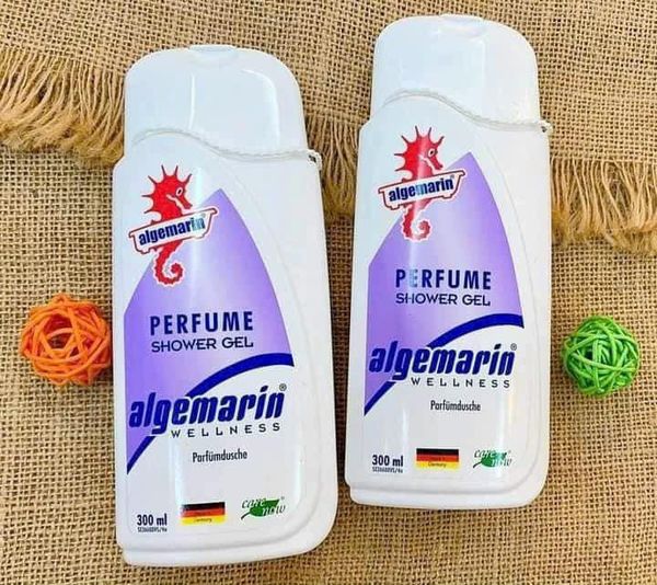 Sữa Tắm Cá Ngựa Algemarin Hương Nước Hoa Chai Vuông 300ml