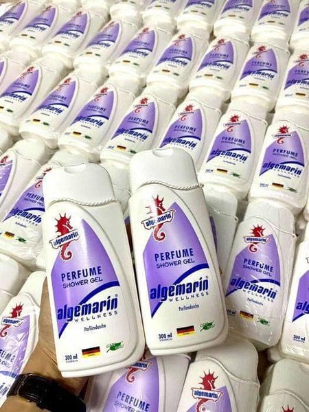 Sữa Tắm Cá Ngựa Algemarin Hương Nước Hoa Chai Vuông 300ml