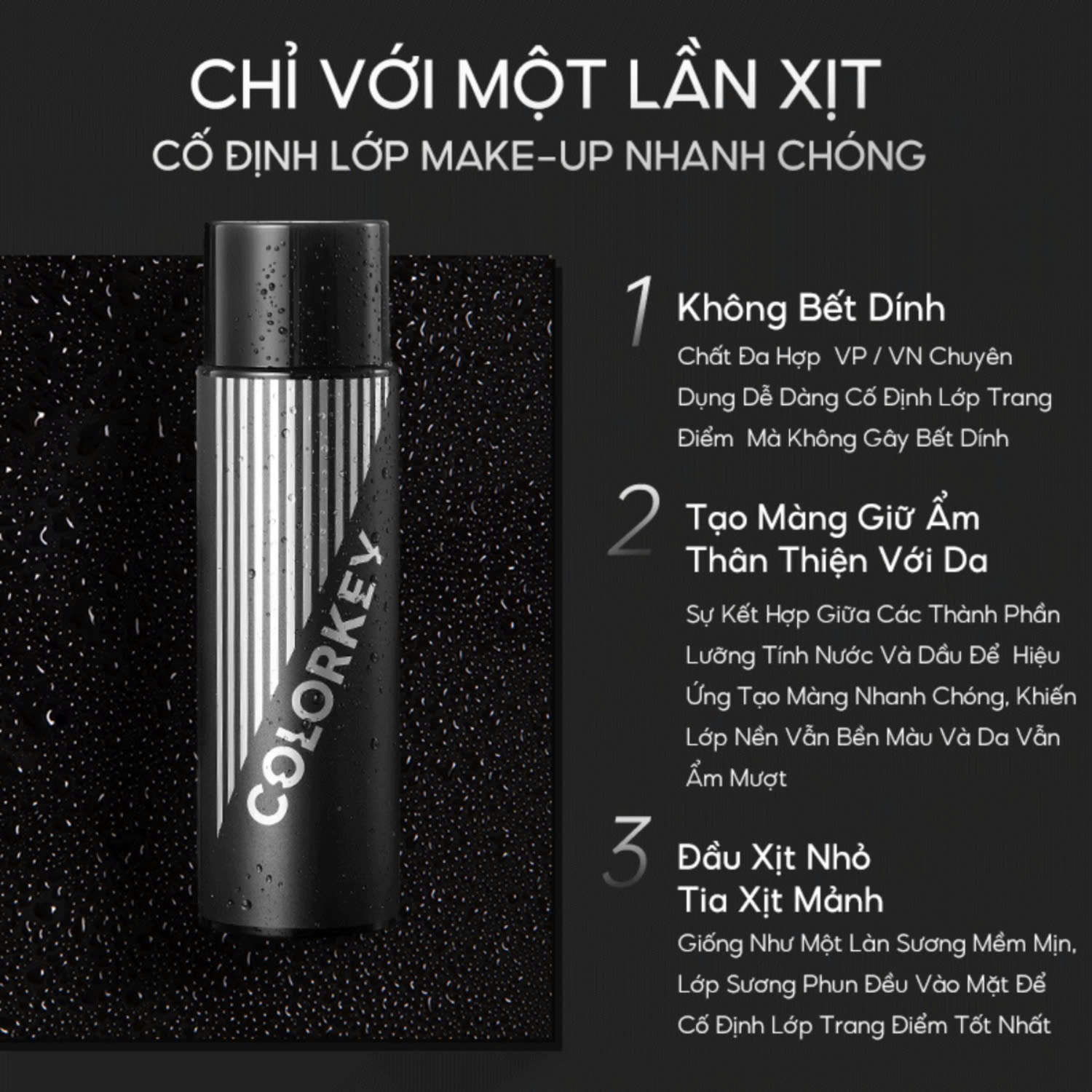 Xịt khóa nền Colorkey