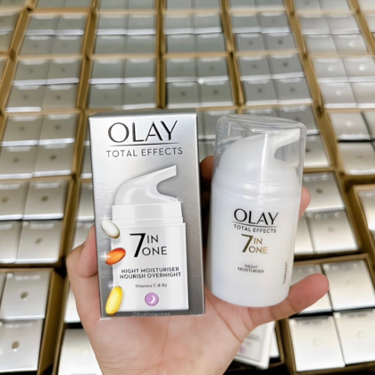 Kem Dưỡng Olay Total Effects 7 in 1 Ban Đêm 50ml Giảm và làm mờ vết nhăn