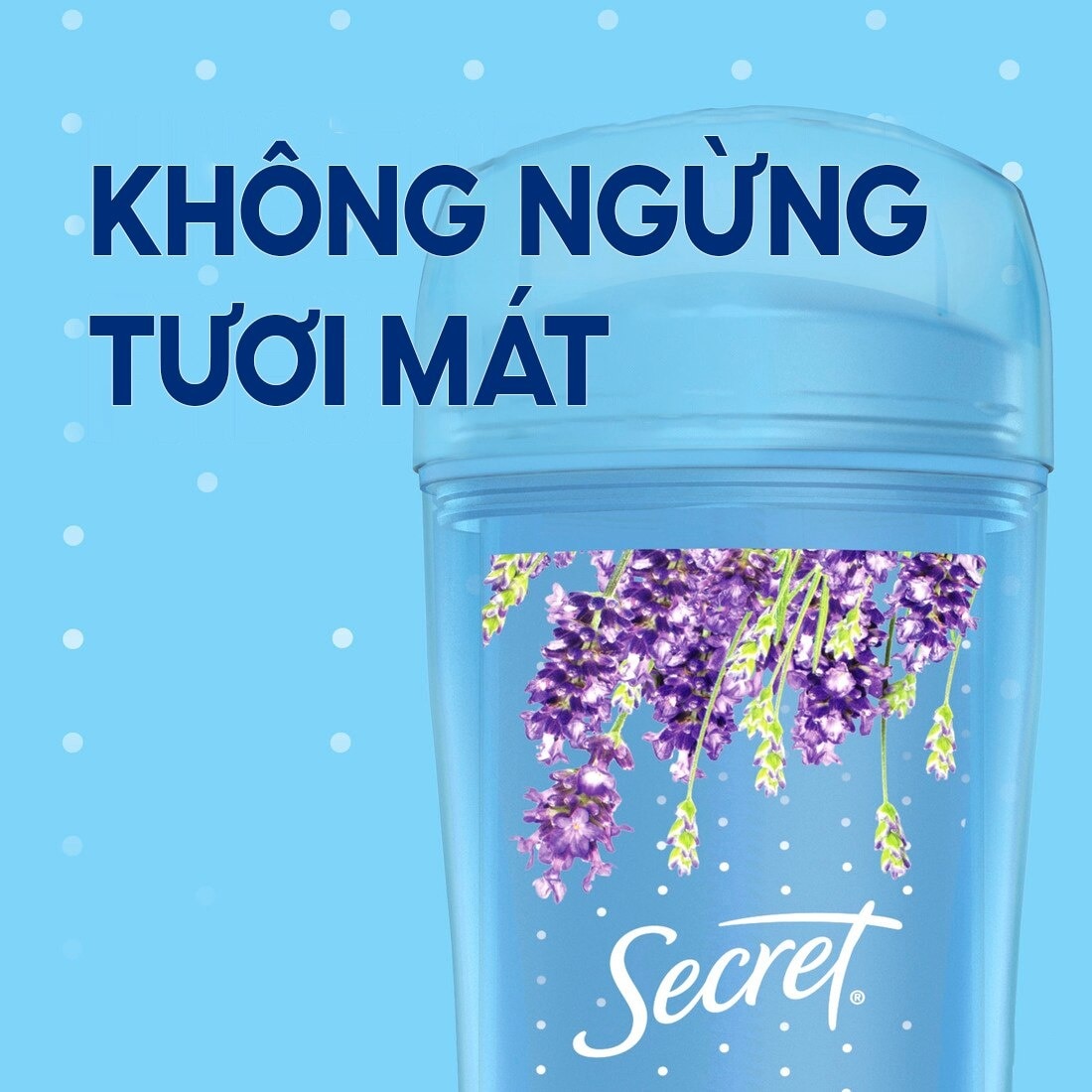 Lăn khử mùi Secret Relaxing Lavender 73g hương thư giãn