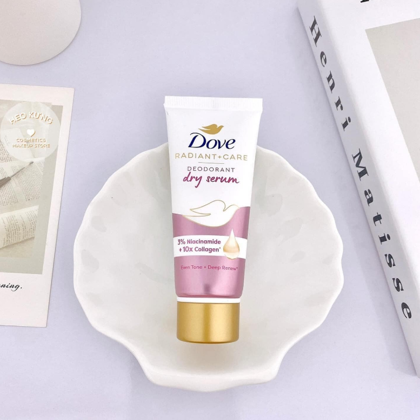 Serum Dưỡng Sáng Ngăn Mùi Cao Cấp Dove Dành Cho Nữ Với 3% Niacinamide Và 10x Collagen Giúp Da Sáng Mịn Đều Màu 40ml