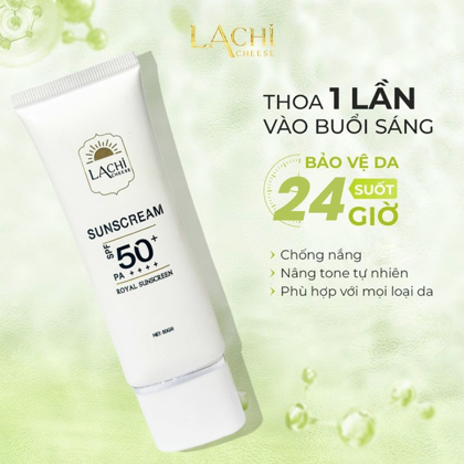 3 lí do nên chọn Kem chống nắng Lachi SPF 50+