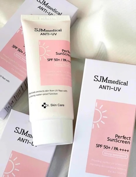Kem chống nắng SJM Medical Anti UV Perfect SunScreen SPF50+/PA++++ 60ml