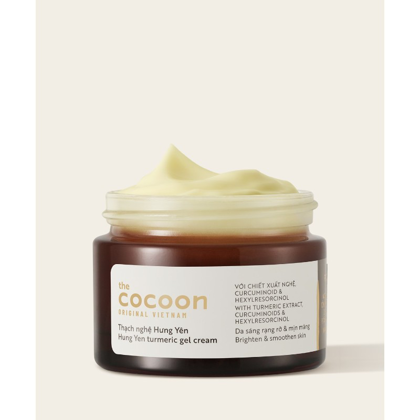 Kem Dưỡng Ẩm Làm Sáng Da Dạng Thạch Từ Nghệ Hưng Yên Cocoon Hung Yen Turmeric Gel Cream