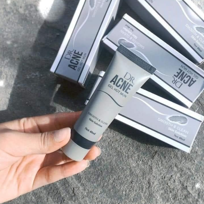 lột sạch mụn đầu đen mụn cám với Gel hút mụn Dr Acne