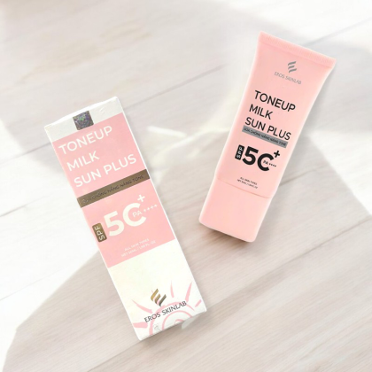 Kem Chống Nắng Eros Skinlab Tone Up White Milk Sunplus SPF 50+ PA++++ 50ml