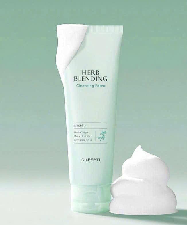 Sữa Rửa Mặt Thảo Dược Dr.Pepti+ Herb Blending Cleansing Foam