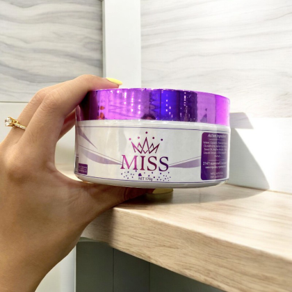 Kem Body Miss Tím Dưỡng Trắng Da 170gr