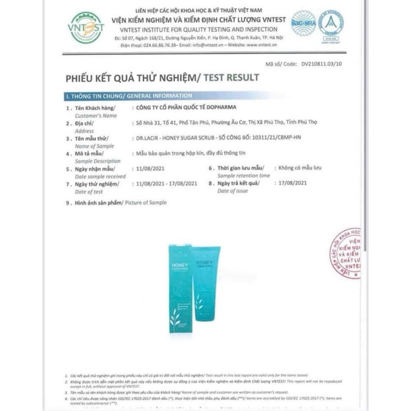 Tẩy Tế Bào Chết Mặt Dr Lacir PHA-AHA Peeling Dịu Nhẹ Cho Da 120g