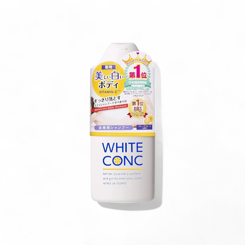 Sữa tắm trắng da White Conc  một trong những loại sữa tắm được yêu thích nhất nhì Nhật Bản sẽ giúp bạn có làn da trắng sáng mịn màng