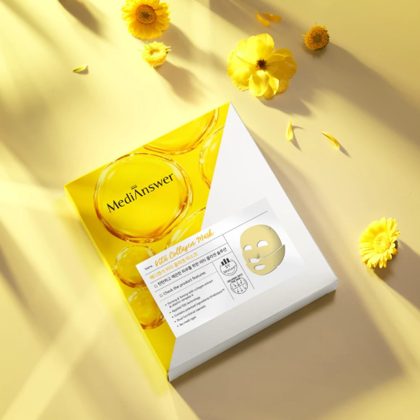 Mặt Nạ MediAnswer Vita Collagen Mask Mặt Nạ Thạch Hỗ Trợ Dưỡng Trắng Giảm Nếp Nhăn