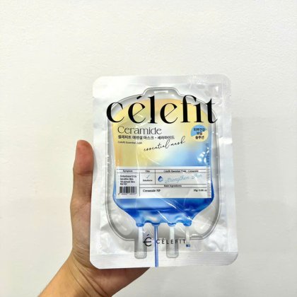 Mặt Nạ Celefit Essential Mask Ceramide là dòng mặt nạ dành cho da khô, da nhạy cảm và da đang tổn thương