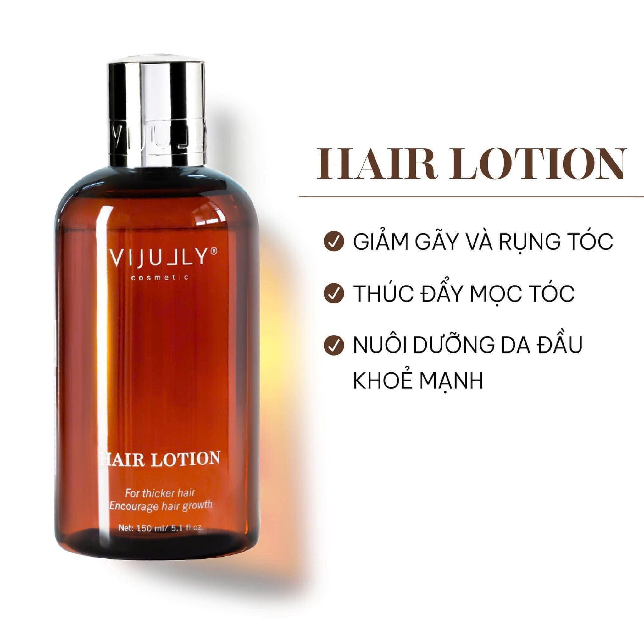 Chăm sóc tóc gãy rụng kích thích mọc tóc từ tinh dầu bưởi Vi Jully