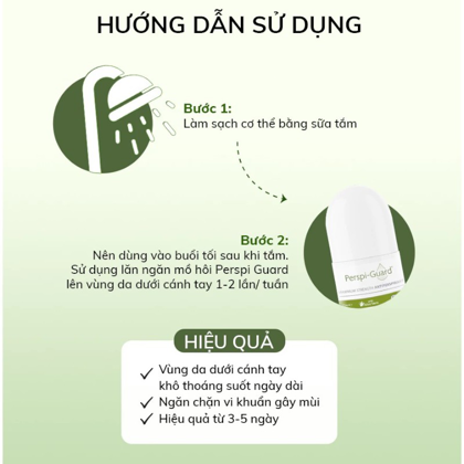 Lăn khử mùi Perspi-Fuard Maximum Strength Antiperspirant khử mồ hôi vượt trội chai 30ml