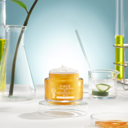 Kem Face Đông Trùng Hạ Thảo Collagen X3 TN