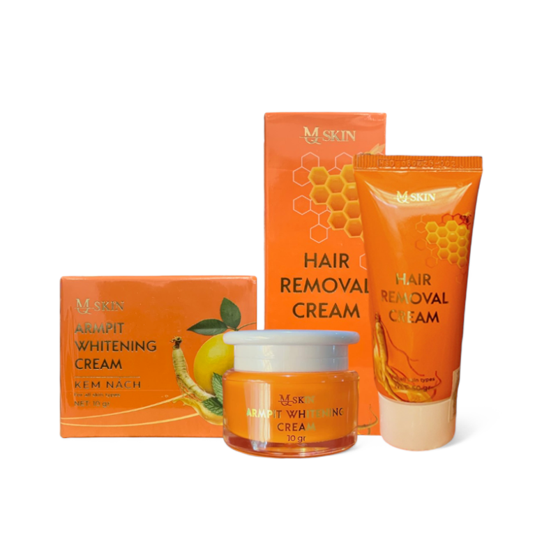 Combo Kem Nách Khử Mùi Sâm Chanh Mật MQ Skin