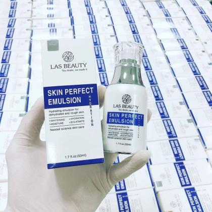 Sữa Dưỡng Rong Nho Nhật Bản Skin Perfect Emulsion  Las Beauty Tái Sinh Phục Hồi Da Chai 50ml