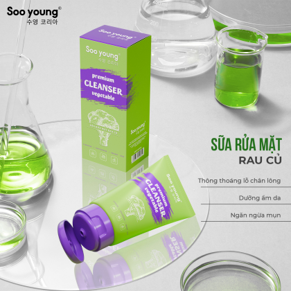 Sữa Rửa Mặt Rau Củ Sooyoung: Bí Quyết Cho Làn Da Tươi Sáng Tự Nhiên