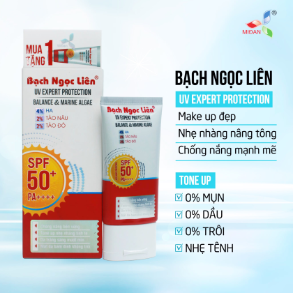 Kem Chống Nắng Bạch Ngọc Liên UV Expert Protection 50g giải pháp chống nắng dưỡng ẩm phục hồi da tuyệt đỉnh