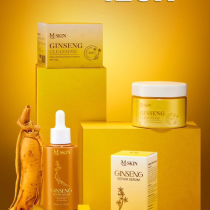 Combo tái tạo da sâm vàng MQ Skin