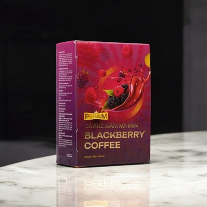 Cà Phê Giảm Cân Mâm Xôi Đen Premium BlackBerry Coffee
