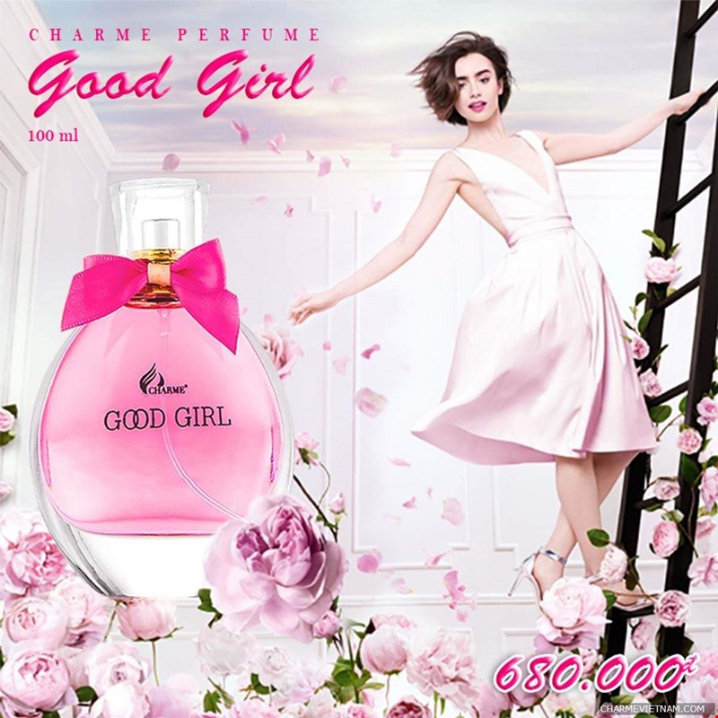 Nước Hoa Charme Good Girl Mùi Nữ 100ml - Phiên Bản Mới 2024
