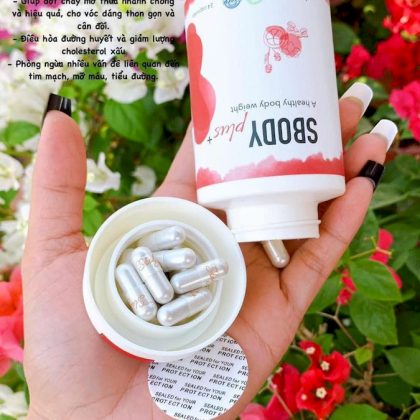 Viên nang giảm cân Sbody Plus+  hộp 24 viên
