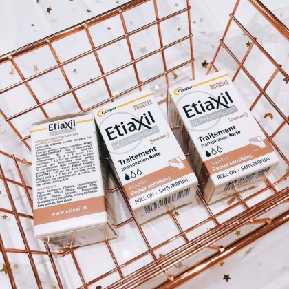 Lăn Khử Mùi EtiaXil Màu Nâu Dành Cho Da Nhạy Cảm 15ml