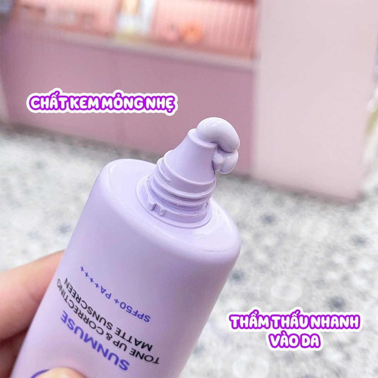Kem Chống Nắng Beplain Sunmuse Tone Up & Correcting Matte Sunscreen  mang đến giải pháp hoàn hảo cho làn da sáng mịn