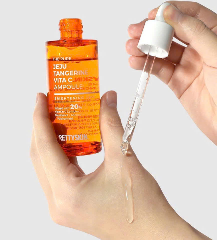 Serum The Pure Jeju Tangerine Vita C Ampoule PrettySkin