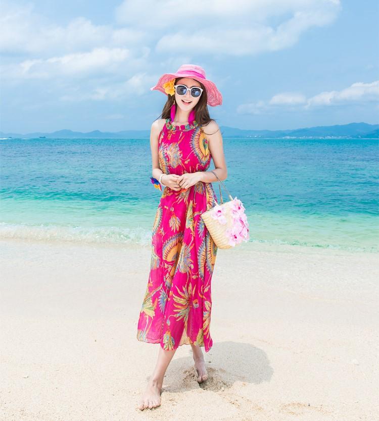 Chọn đầm đi biển - đầm maxi đi biển đẹp nhất