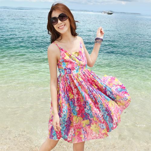 Chọn đầm đi du lịch - đi du lịch mặc sao để xinh