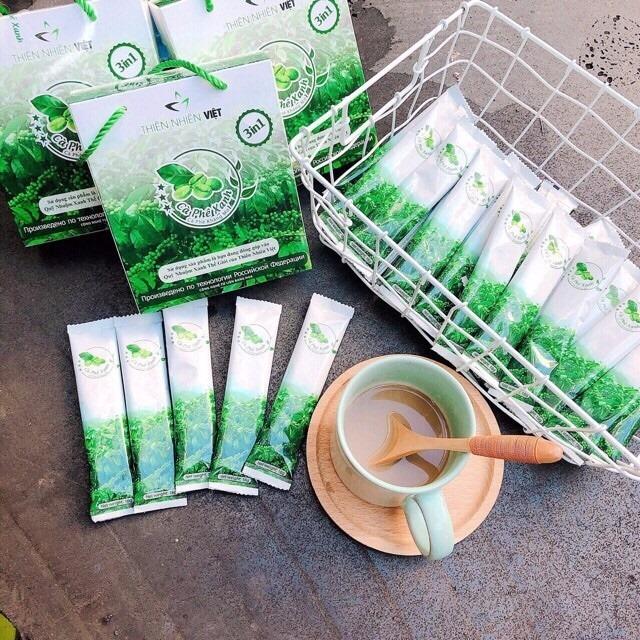 HƯỚNG DẪN SỬ DỤNG CAFE XANH GIẢM MỠ