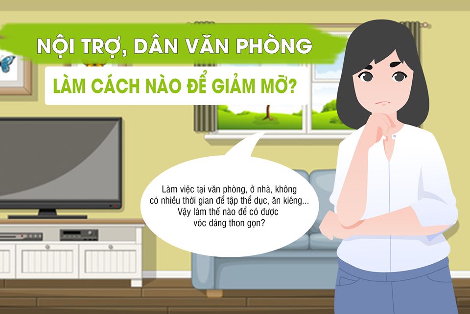 Nội trợ, dân văn phòng làm thế nào để có thân hình thon gọn?