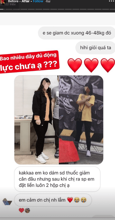 Feedback của khách iu sau khỉ sử dụng Ginseng