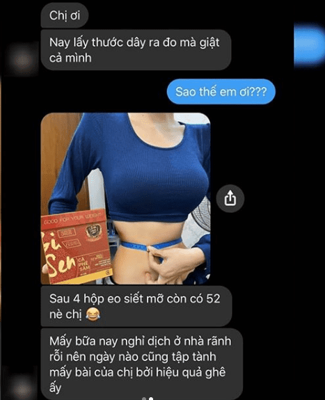 Feedback của khách iu sau khỉ sử dụng Ginseng