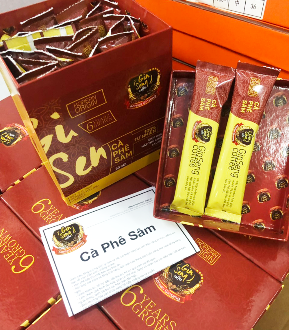Cafe Sâm Đào Thải Chất Béo GinSeng