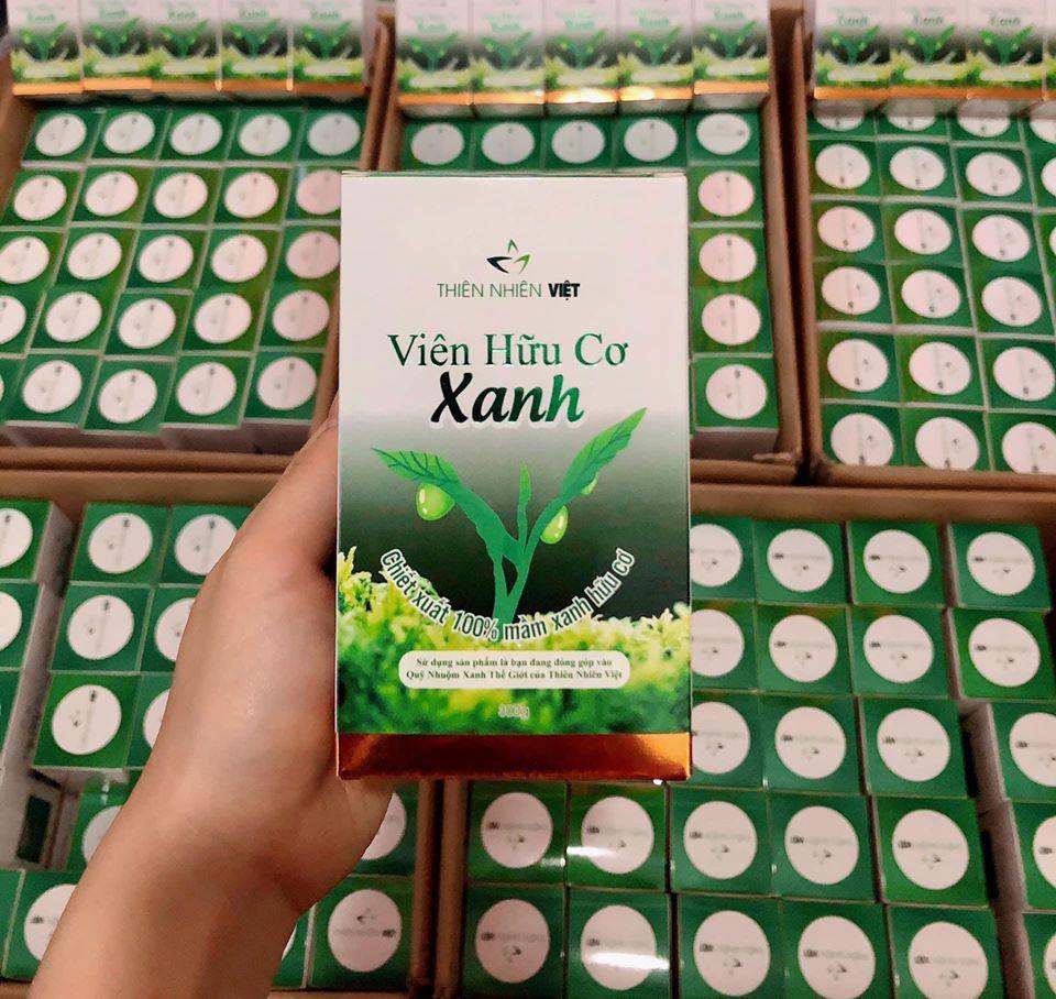 🌸VIÊN HỮU CƠ XANH THIÊN NHIÊN VIỆT