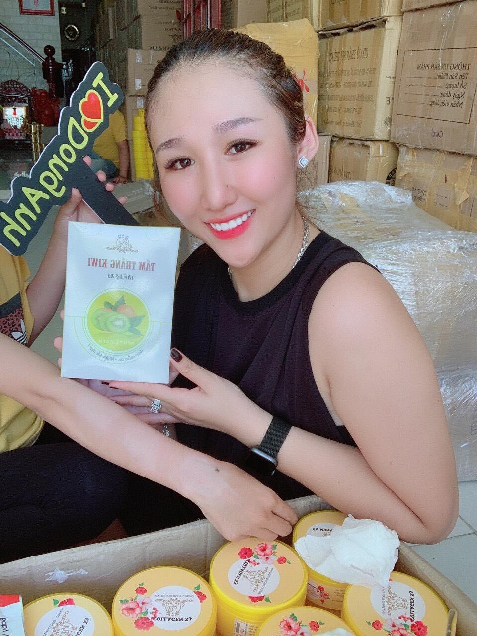 Tắm trắng Kiwi thế hệ X3 mỹ phẩm Đông Anh