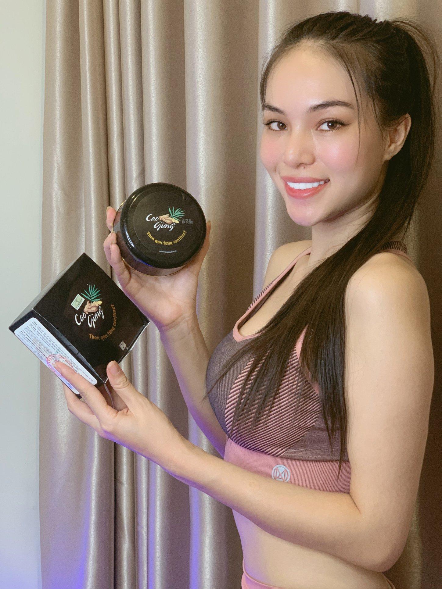 Dùng Cao Gừng thôi đó mà để bụng nhỏ xinh